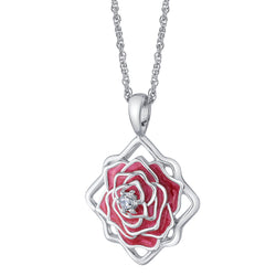 Disney X RockLove BEAUTY AND BEAST Belle Keepsake Necklace (ONLINE ORDER ONLY)