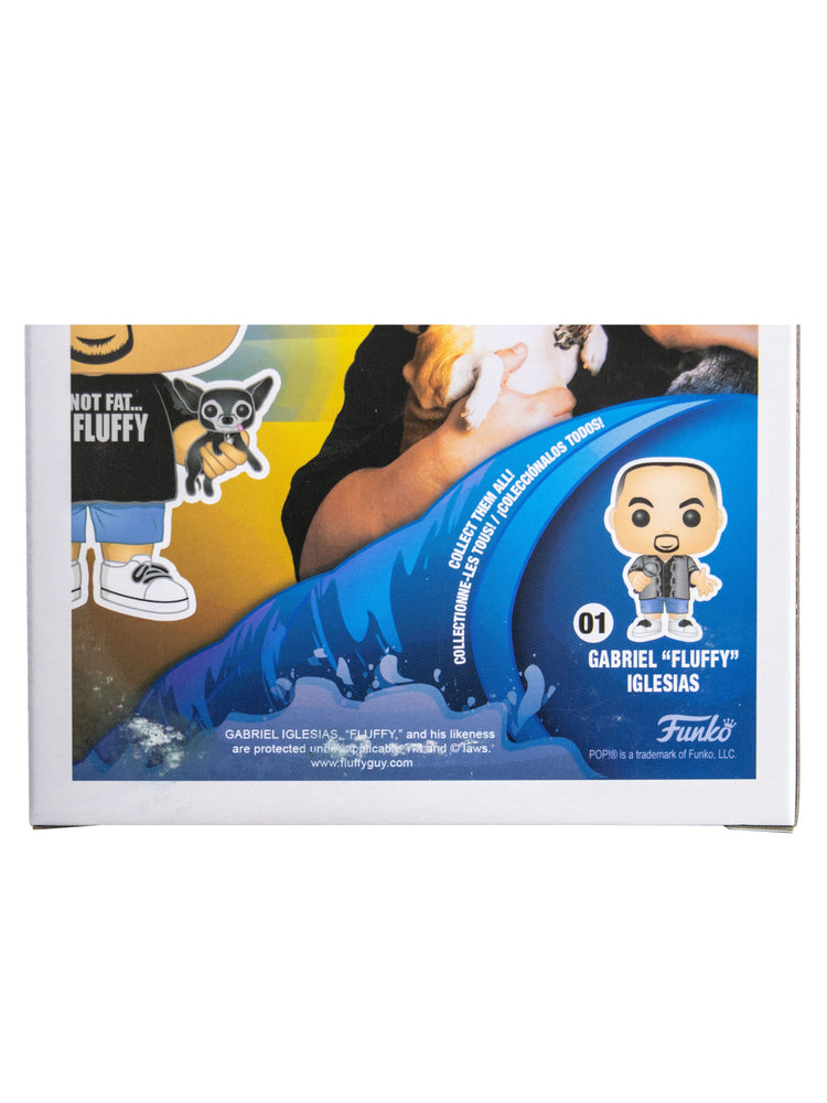 Gabriel Fluffy Iglesias (Must Love Dogs, Comedians) 02 - Fluffy Shop Exclusive  [light damage]  **Signed by Gabriel Iglesias** (Online Order Only)