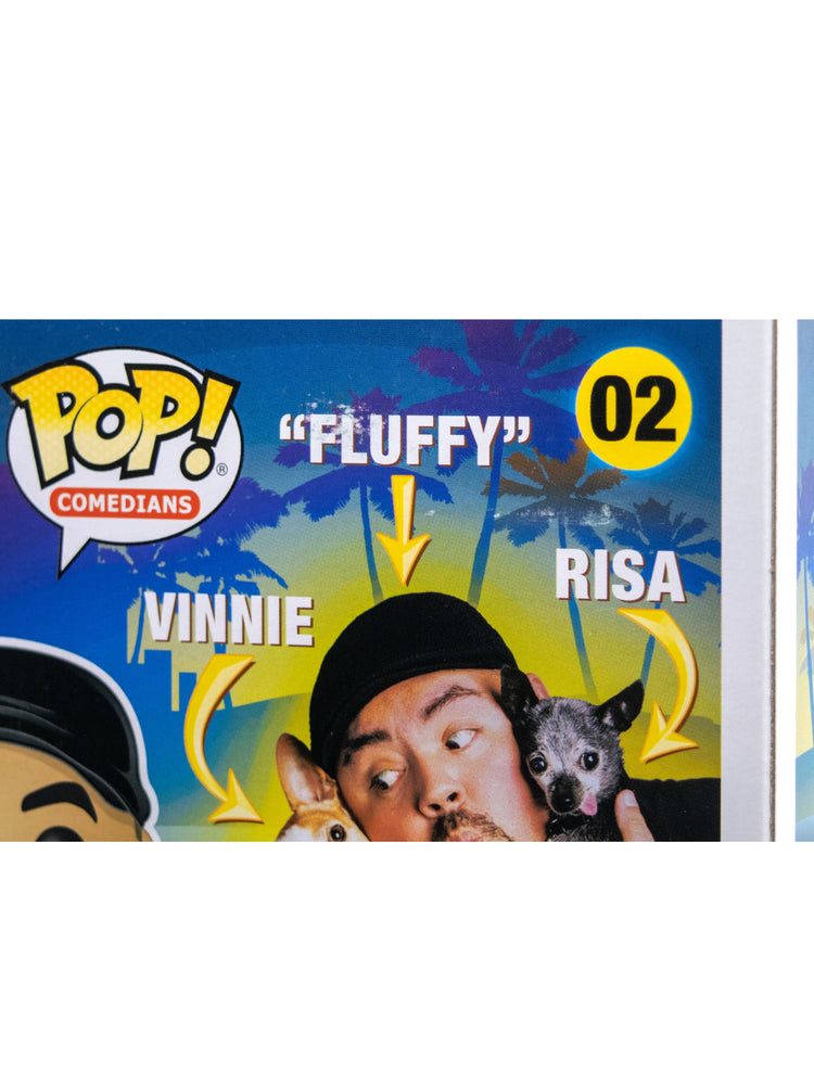 Gabriel Fluffy Iglesias (Must Love Dogs, Comedians) 02 - Fluffy Shop Exclusive  [light damage]  **Signed by Gabriel Iglesias** (Online Order Only)