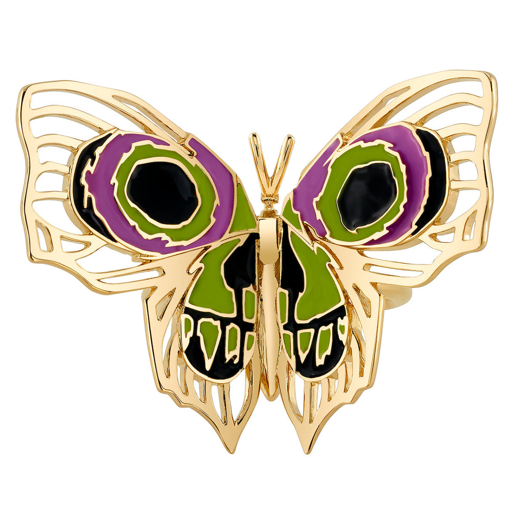 League of Legends X RockLove ARCANE Jinx Butterfly Ring (ONLINE ORDER ONLY)