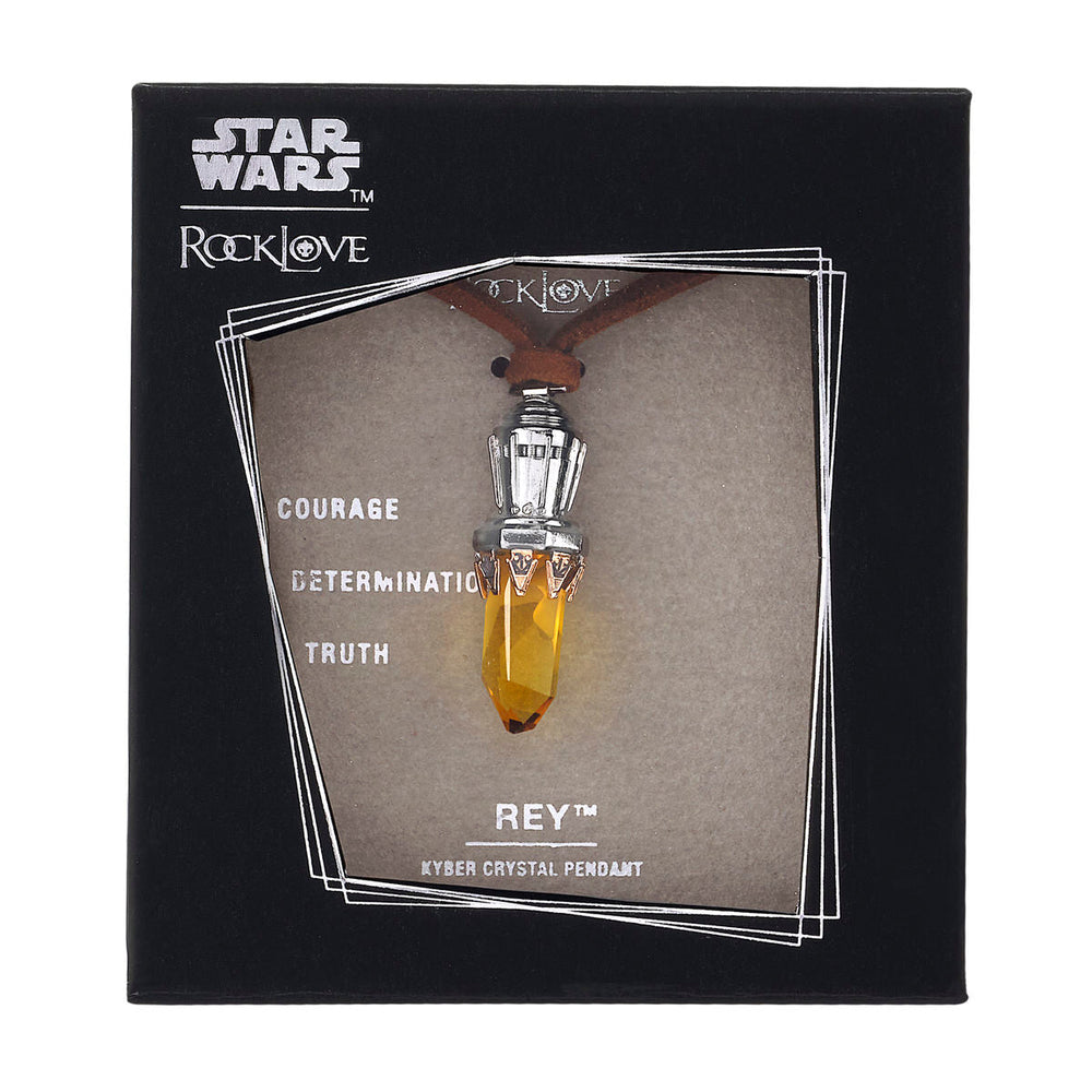 Star Wars X RockLove Rey Kyber Crystal Necklace (ONLINE ORDER ONLY)