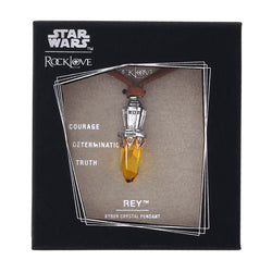 Star Wars X RockLove Rey Kyber Crystal Necklace (ONLINE ORDER ONLY)