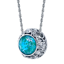 Disney X RockLove THE LITTLE MERMAID Bubble Solitaire Necklace (ONLINE ORDER ONLY)