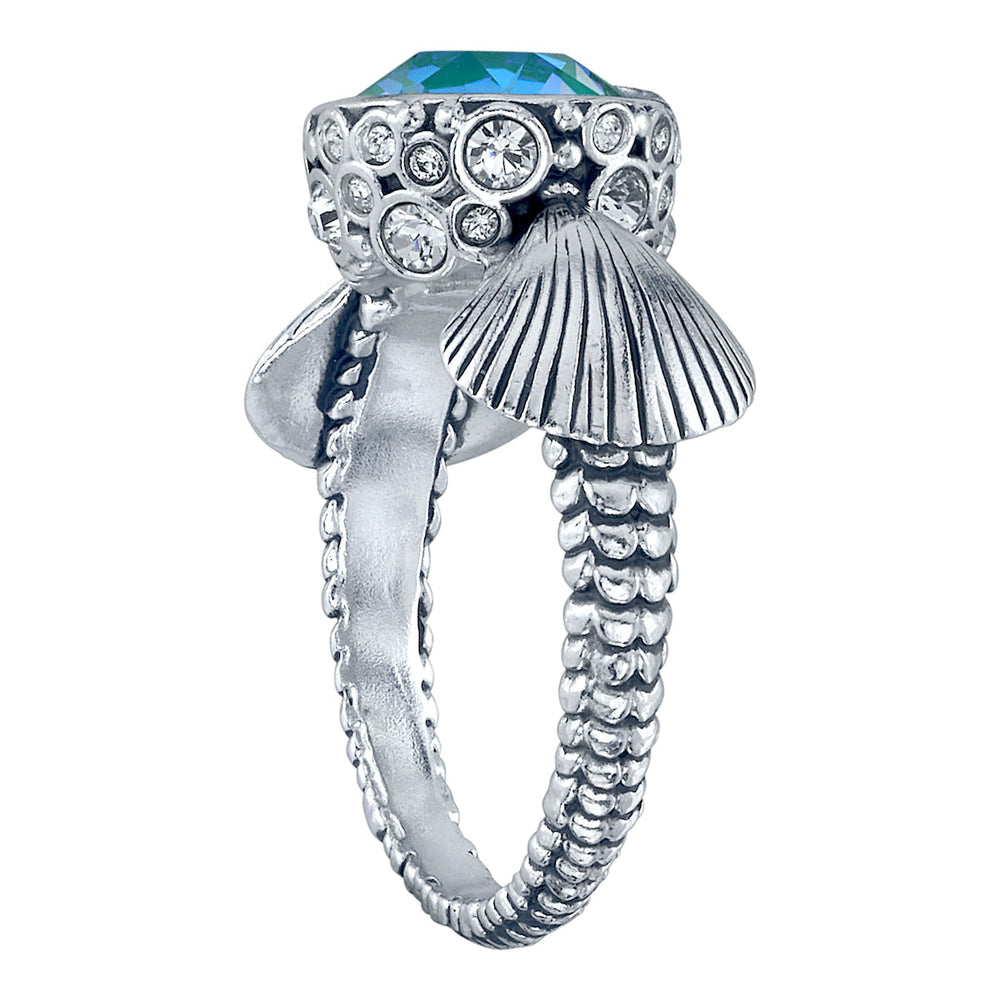 Disney X RockLove THE LITTLE MERMAID Seashell & Bubble Ring (ONLINE ORDER ONLY)