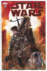 Star Wars 38 Marvel 2017 Marco Checchetto Variant Han Solo Chewbacca R2-D2 (ONLINE ORDER ONLY)