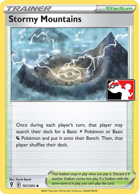 Stormy Mountains (161/203) [Prize Pack Series One] (Online Only)