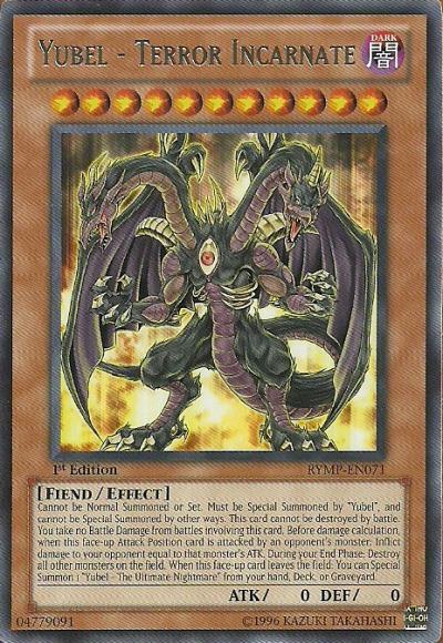 Yubel - Terror Incarnate [RYMP-EN071] Rare (ONLINE ORDER ONLY)