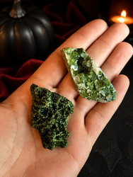 Forest Epidote Specimens from Turkey, Epidote and Quartz, Epidote Clusters