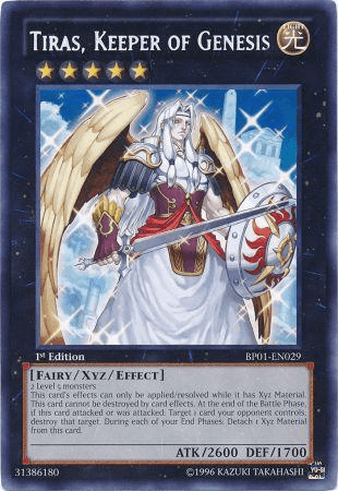 Tiras, Keeper of Genesis [BP01-EN029] Rare (ONLINE ORDER ONLY)