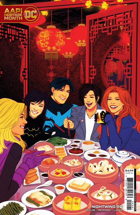 Nightwing #92 C Aapi Jen Bartel Variant (05/17/2022) Dc (ONLINE ORDER ONLY)