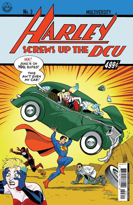 Multiversity Harley Screws Up The Dcu #3 (Of 6) A Amanda Conner Frank Tieri Action Comics 1 Homage (05/09/2023) Dc (ONLINE ORDER ONLY)