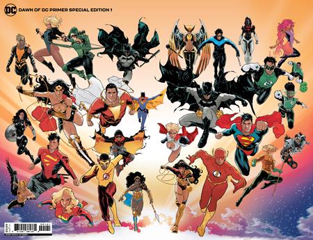 Dawn Of DC Primer 2023 Special Edition Foil Jeff Spokes Variant (05/16/2023) Dc (ONLINE ORDER ONLY)