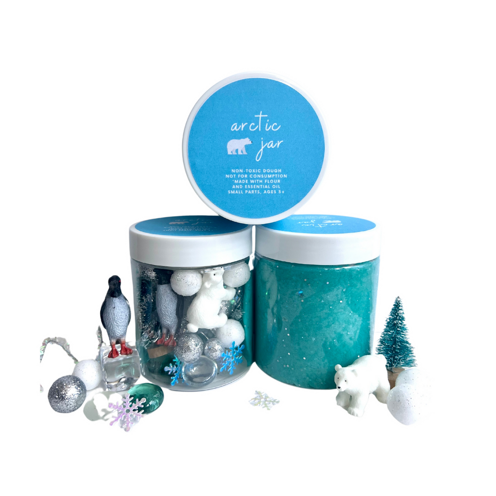 Arctic Winter Play Dough Jar (ONLINE ORDER ONLY)