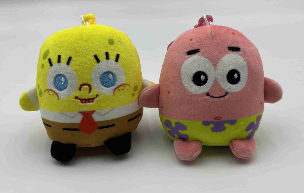 TeeTurtle Plushmates Besties: Spongebob & Patrick (ONLINE ORDER ONLY)