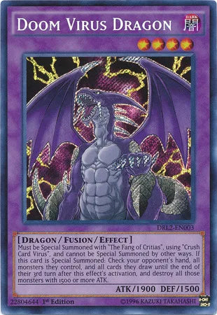 Doom Virus Dragon [DRL2-EN003] Secret Rare
