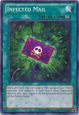 Infected Mail [BP01-EN085] Starfoil Rare (ONLINE ORDER ONLY)