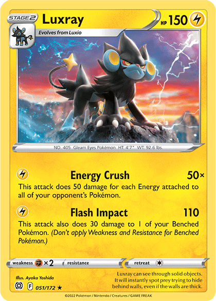 Luxray (051/172) [Sword & Shield: Brilliant Stars] (Online Only)