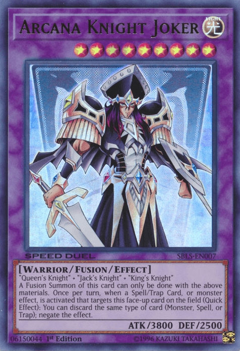 Arcana Knight Joker [SBLS-EN007] Ultra Rare (ONLINE ORDER ONLY)