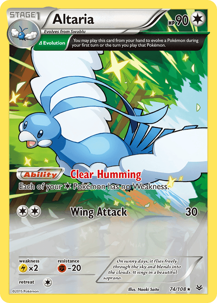 Altaria (74/108) [XY: Roaring Skies] (Online Only)