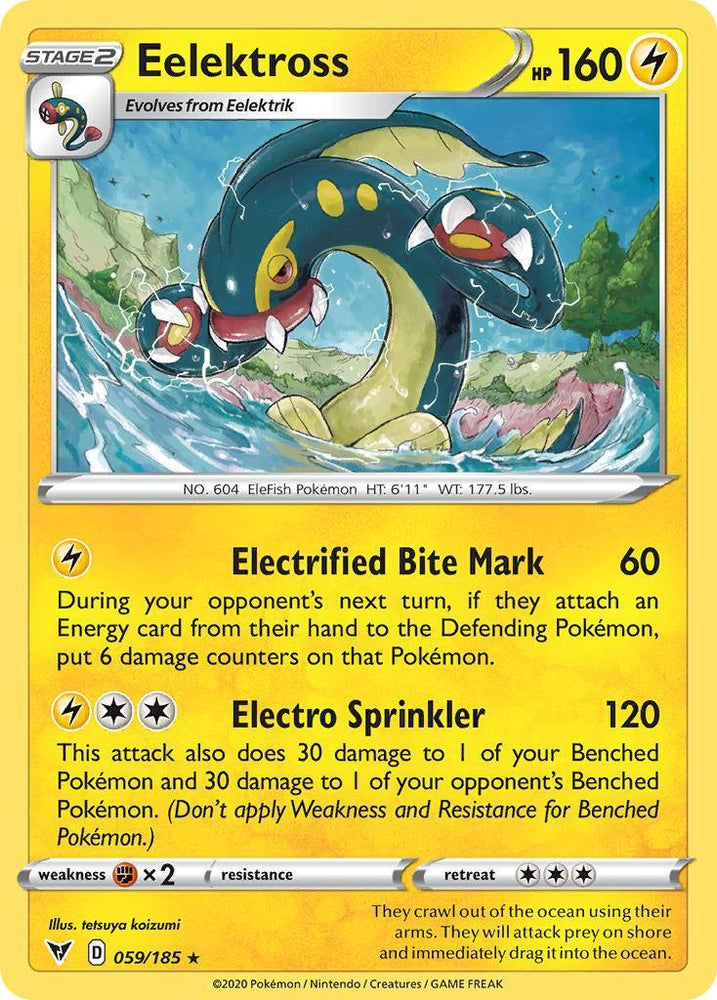 Eelektross (059/185) [Sword & Shield: Vivid Voltage] (Online Only)
