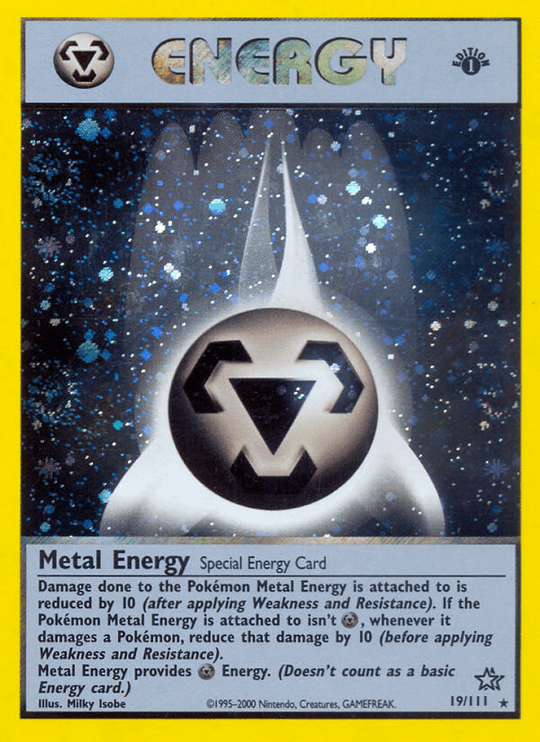 Metal Energy (19/111) [Neo Genesis 1st Edition] (Online Only)