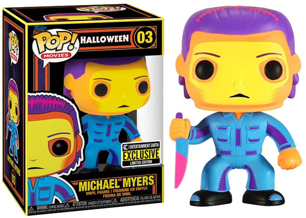 Michael Myers (Black Light, Halloween) 03 - Entertainment Earth Exclusive (Online Order Only)