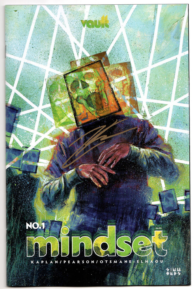 Mindset #1 B Martin Simmonds Variant SIGNED Zack Kaplan (06/29/2022) Vault (ONLINE ORDER ONLY)
