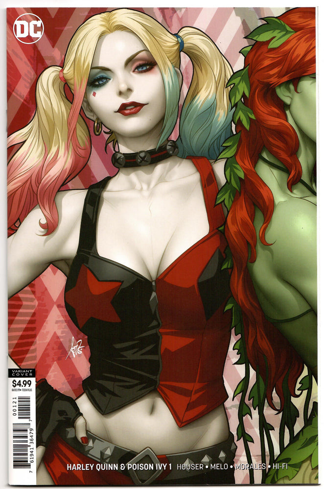 HARLEY QUINN & POISON IVY #1 (OF 6) B Stanley Lau Artgerm HARLEY CARD STOCK Variant (09/04/2019) DC (ONLINE ORDER ONLY)