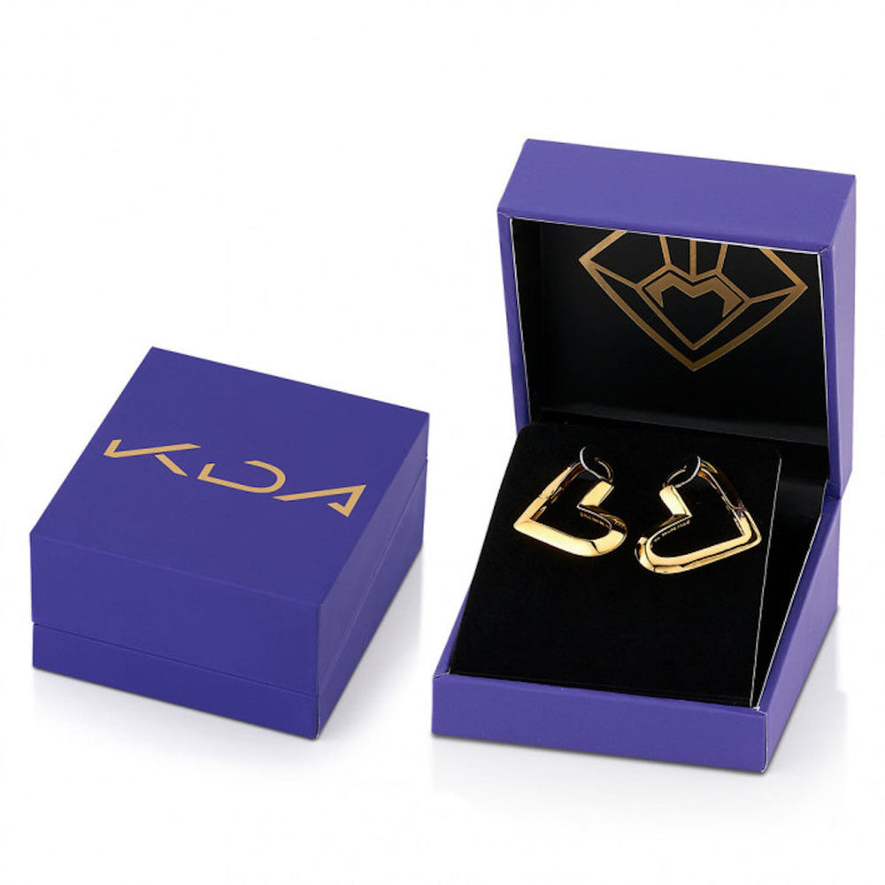 League of Legends X RockLove KDA Ahri Heart Hoop Earrings (ONLINE ORDER ONLY)