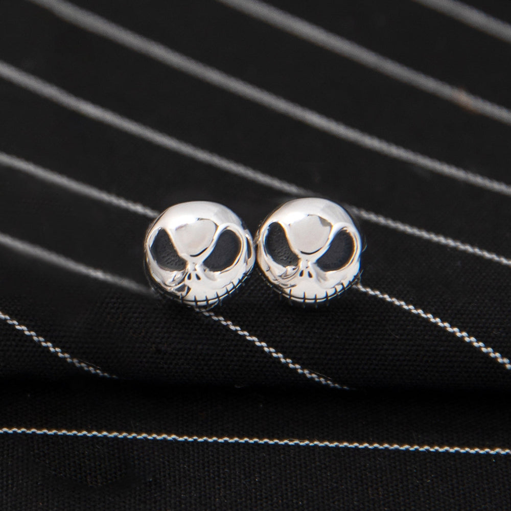 Disney X RockLove THE NIGHTMARE BEFORE CHRISTMAS Jack Skellington Stud Earrings (ONLINE ORDER ONLY)