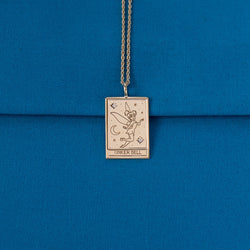 Disney X RockLove PETER PAN Tinker Bell Tablet Necklace (ONLINE ORDER ONLY)