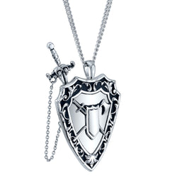 Dungeons and Dragons X RockLove Fighter Sword and Shield Necklace (ONLINE ORDER ONLY)