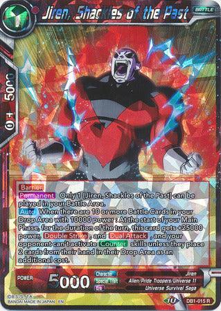 Jiren, Shackles of the Past (DB1-015) [Dragon Brawl] (ONLINE ORDER ONLY)