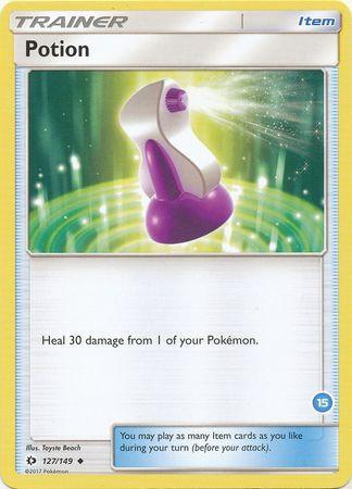Potion (127/149) (Deck Exclusive #15) [Sun & Moon: Trainer Kit - Alolan Ninetales] (Online Only)