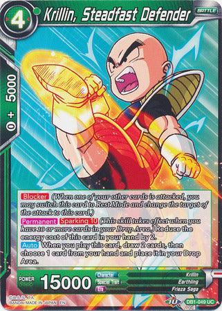 Krillin, Steadfast Defender (DB1-049) [Dragon Brawl] (ONLINE ORDER ONLY)