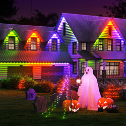 Smart Multicolor Permanent Outdoor Lights Expansion Pack with Cable Covers