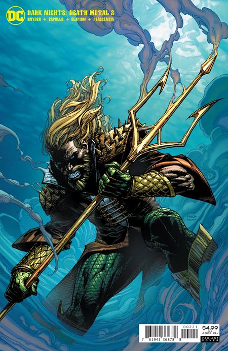 Dark Nights Death Metal #2 B (Of 6) David Finch Aquaman Variant (07/14/2020) DC (ONLINE ORDER ONLY)