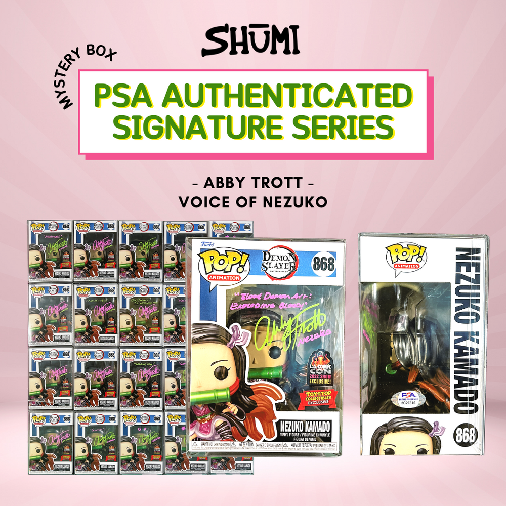 Shumi x PSA Authenticated Signature Series - Metallic Nezuko Kamado (Abby Trott) [READ DESCRIPTION] (ONLINE ORDER ONLY)