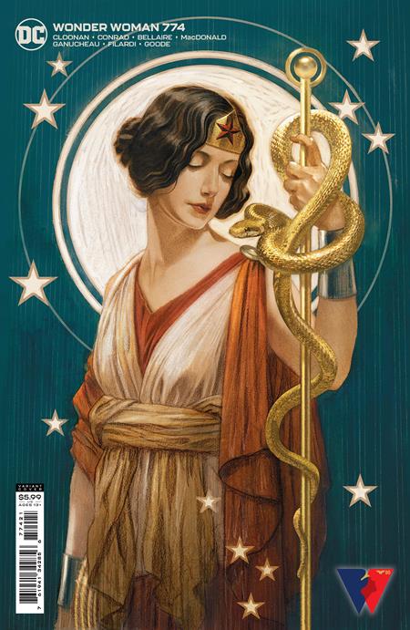 Wonder Woman #774 B Joshua Middleton Card Stock Variant (06/22/2021) Dc (ONLINE ORDER ONLY)