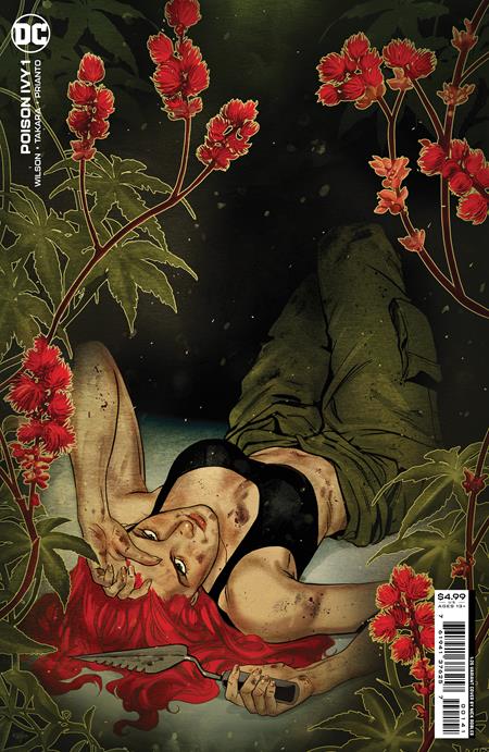Poison Ivy #1 (Of 6) E 1:25 Nick Robles Card Stock Variant GGA (06/07/2022) Dc (ONLINE ORDER ONLY)