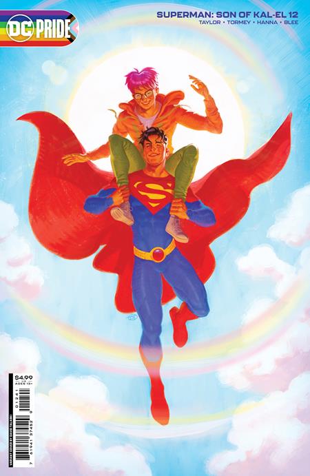 Superman Son Of Kal-El #12 C David Talaski Pride Month Card Stock Variant (06/14/2022) Dc (ONLINE ORDER ONLY)