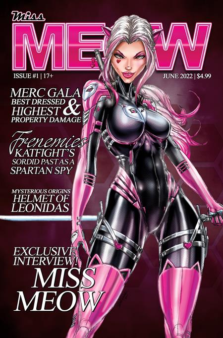 Miss Meow #1 A (Of 6) Jamie Tyndall Aaron Sparrow Murphy Magazine GGA (06/07/2022) Merc (ONLINE ORDER ONLY)