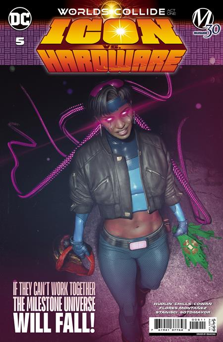 Icon Vs Hardware #5 (Of 5) A Rahzzah Reginald Hudlin (10/24/2023) Dc (ONLINE ORDER ONLY)
