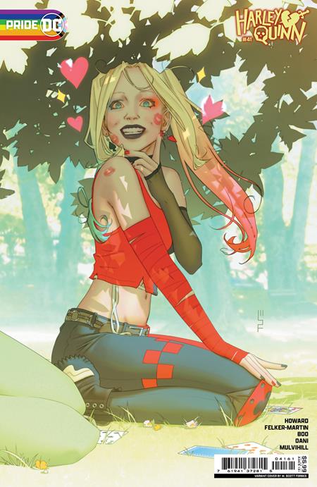 Harley Quinn #41 D W Scott Forbes Dc Pride 2024 Variant (06/25/2024) Dc (ONLINE ORDER ONLY)