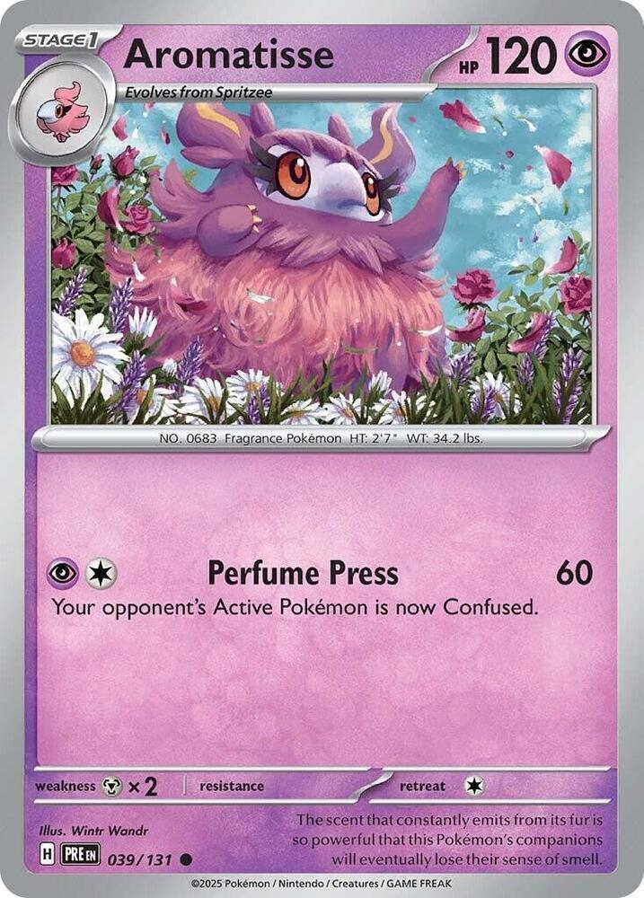 Aromatisse (039/131) [Scarlet & Violet: Prismatic Evolutions] (Online Only)