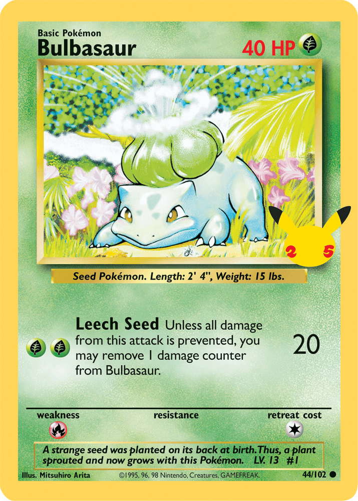 Bulbasaur (44/102) [First Partner Pack] (Online Only)