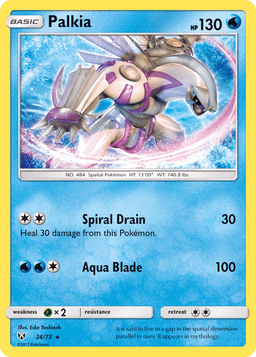 Palkia (24/73) [Sun & Moon: Shining Legends] (Online Only)