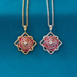 Disney X RockLove BEAUTY AND BEAST Belle Keepsake Necklace (ONLINE ORDER ONLY)