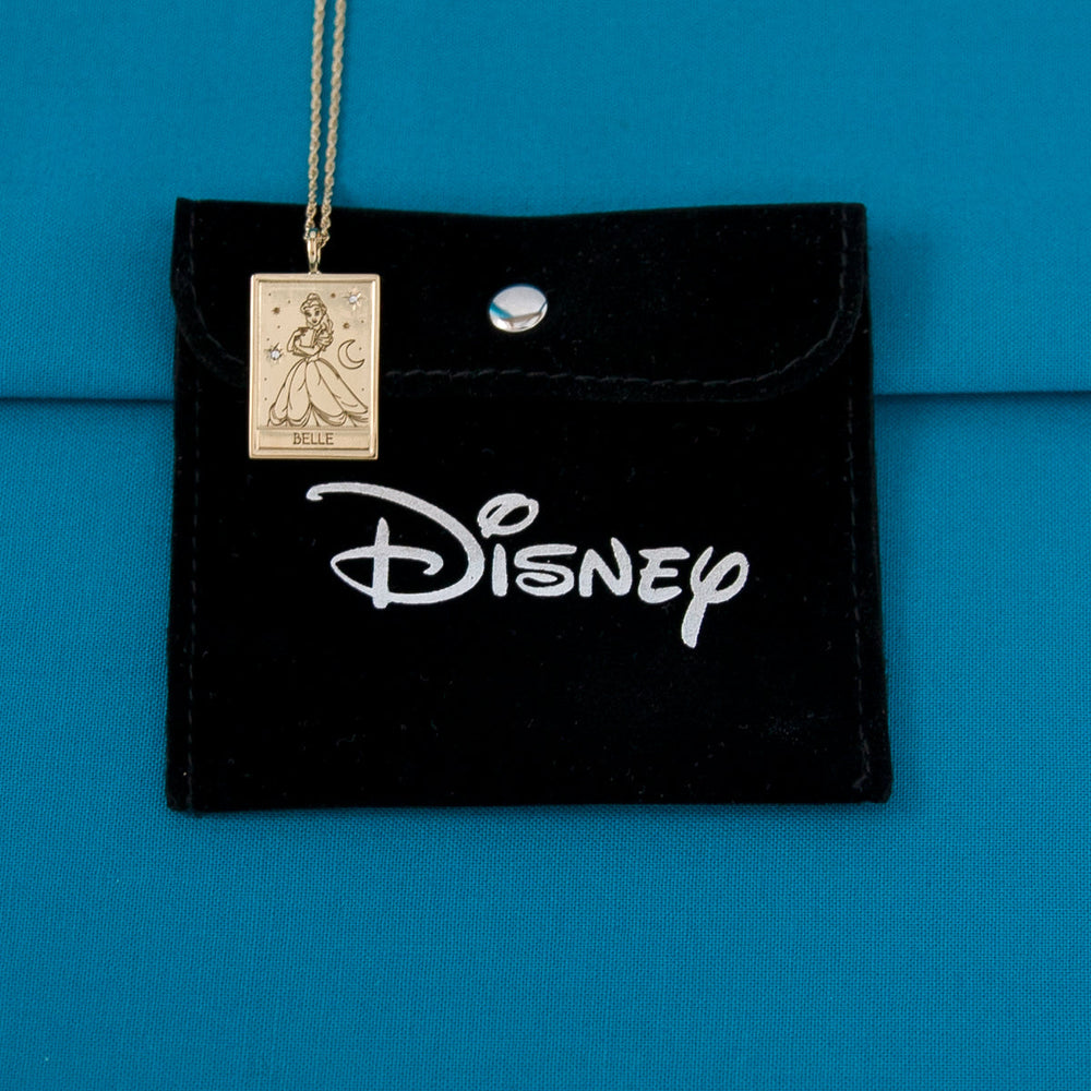 Disney X RockLove BEAUTY AND THE BEAST Belle Tablet Necklace (ONLINE ORDER ONLY)