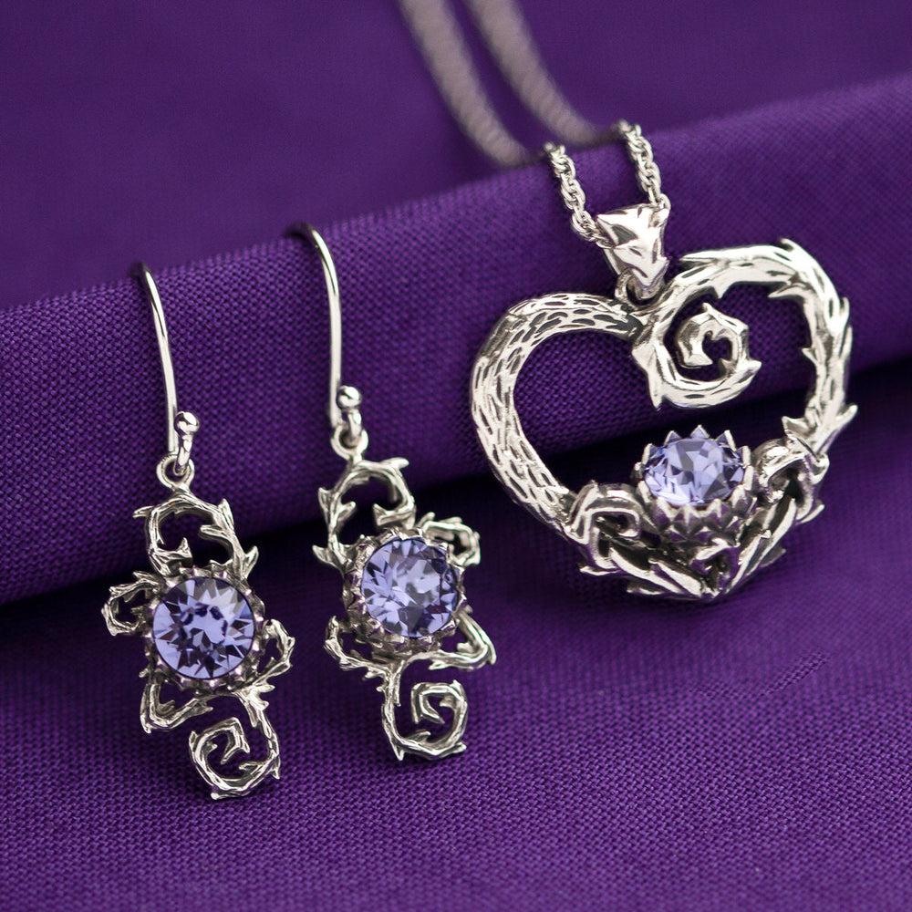 Disney X RockLove THE NIGHTMARE BEFORE CHRISTMAS Sally Thistle Earrings (ONLINE ORDER ONLY)